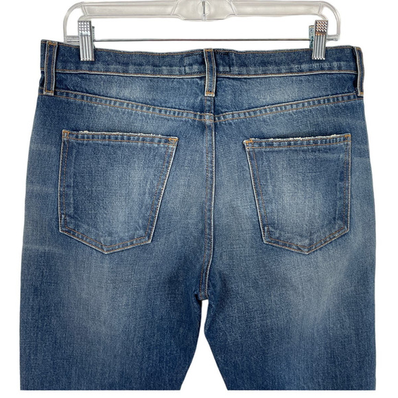 Current Elliott Distresssed Whiskering Women's Straight Leg Jeans 27 - Picture 4 of 6